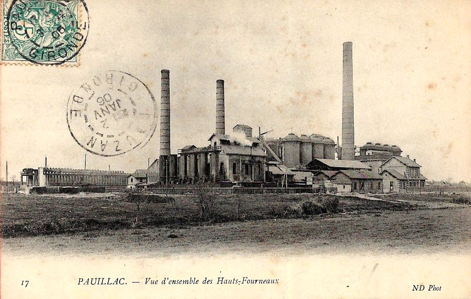 Pauillac-Trompeloup - Hauts fourneaux 1