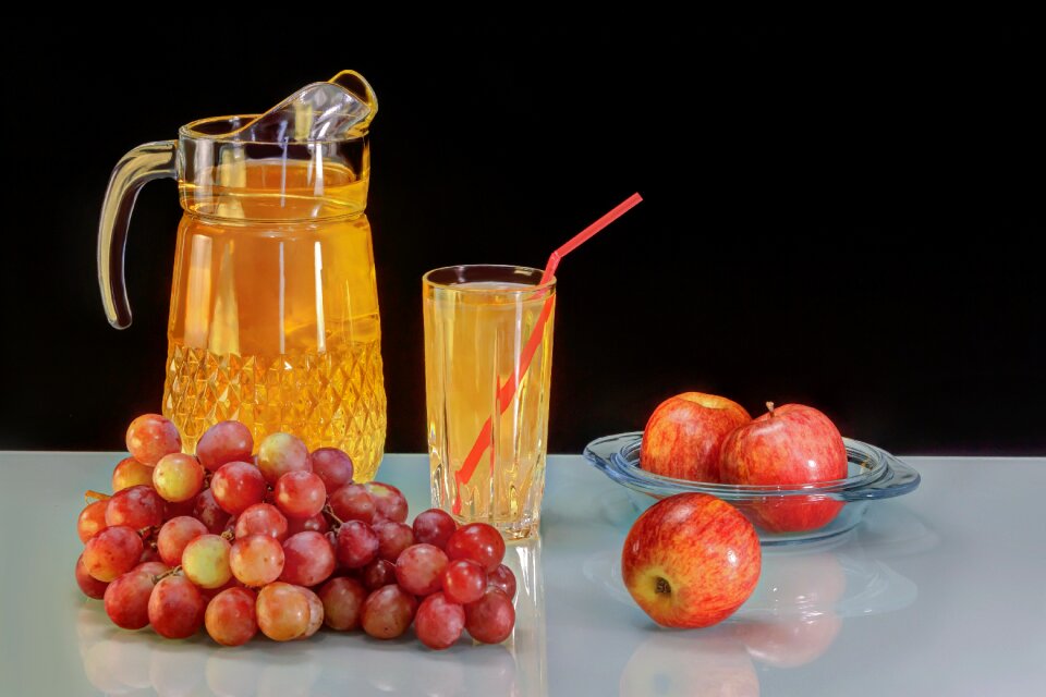 Tasty appetizing three apples