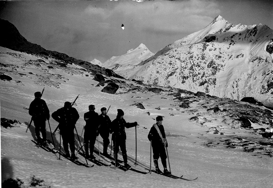 Patrouille auf Skiern - CH-BAR - 3237129