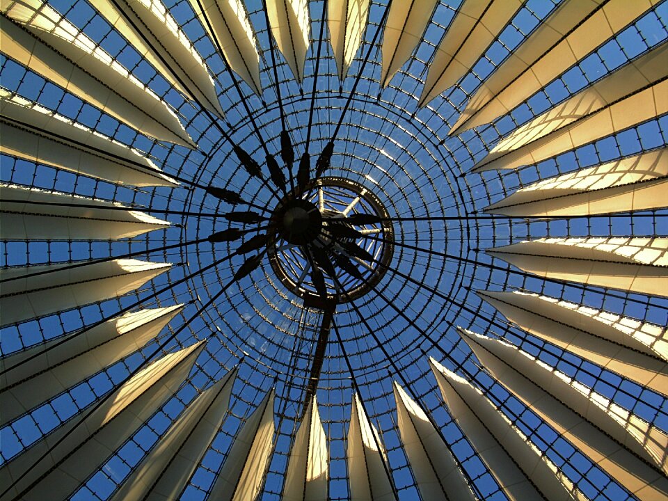 Architecture sony center perspective
