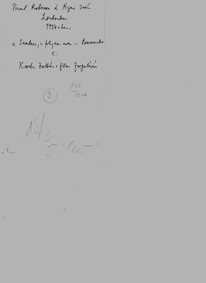 Paul Robeson and Ágay Irén - London, 1934 (2)