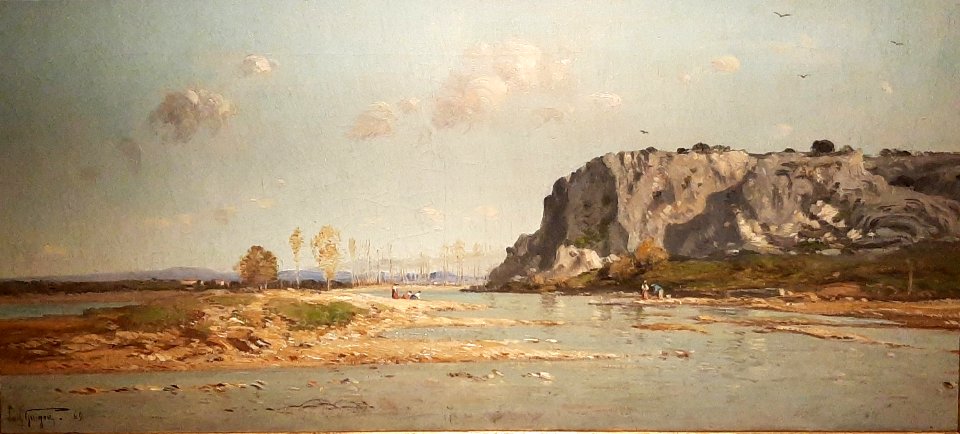 Paul Guigou - Bord de Durance 01