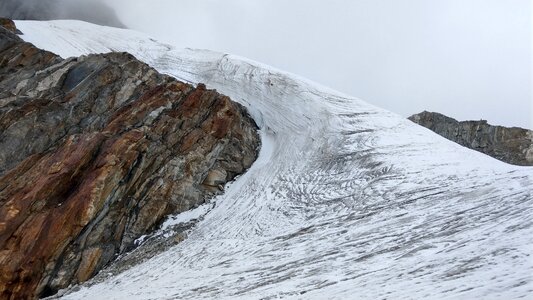 Snow nepal mountain