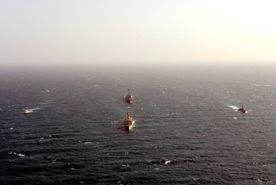 Patrolling the Persian Gulf in 2013 -a
