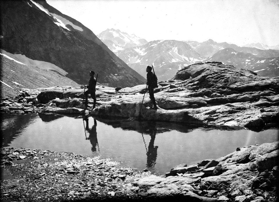 Patrouille auf dem Weg zum Kaltwasserpass - CH-BAR - 3236956