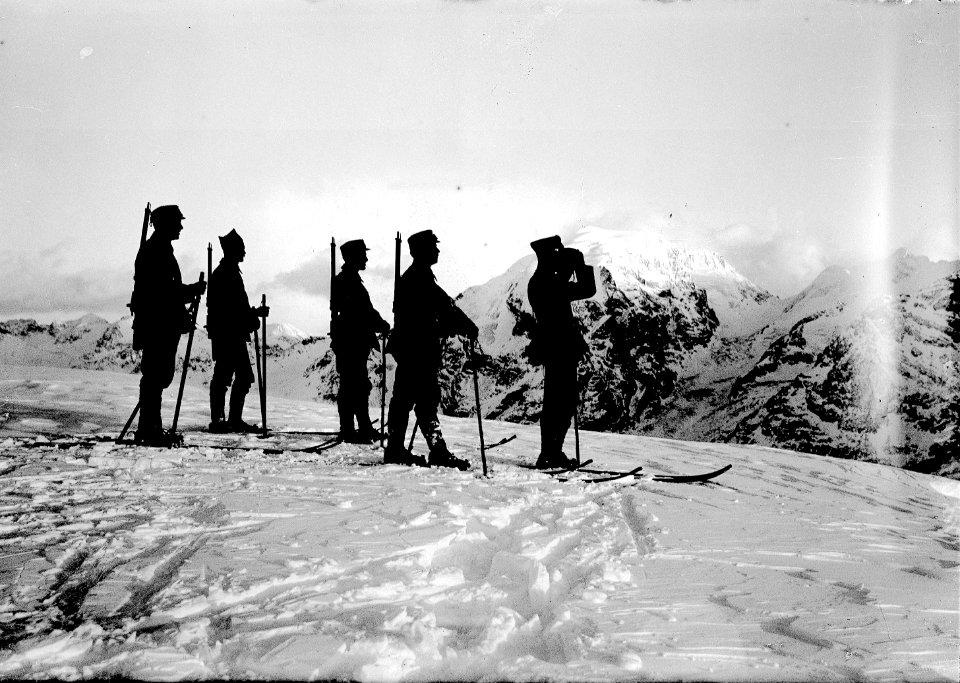 Patrouille auf Skiern - CH-BAR - 3237092