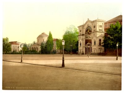 Pavilion at Vierortsbad, Karlsruhe, Baden, Germany-LCCN2002713593