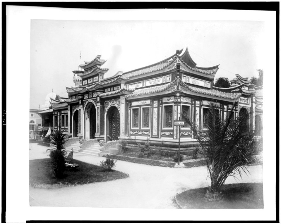 Pavilion of Annam & Tonkin, Paris Exposition, 1889 LCCN94500799