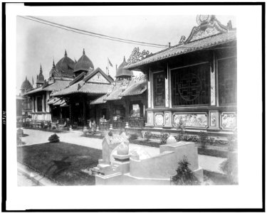 Pavilion of Cochinchine, Paris Exposition, 1889 LCCN94500808
