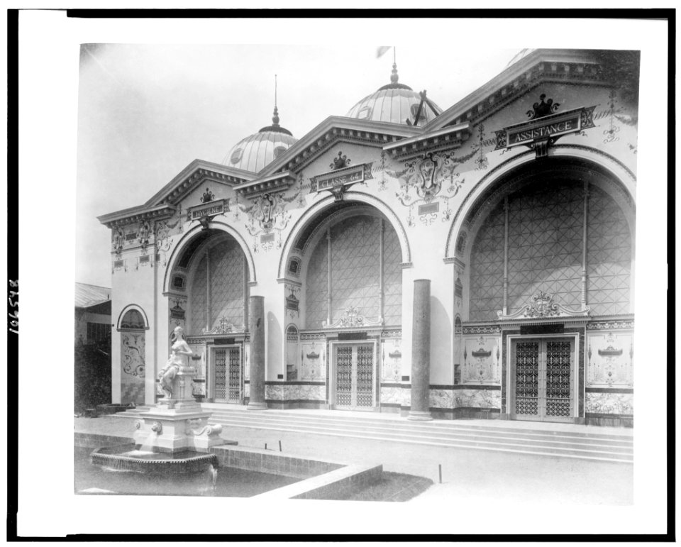 Pavilion of Hygiene and Public Assistance, Paris Exposition, 1889 LCCN92520669