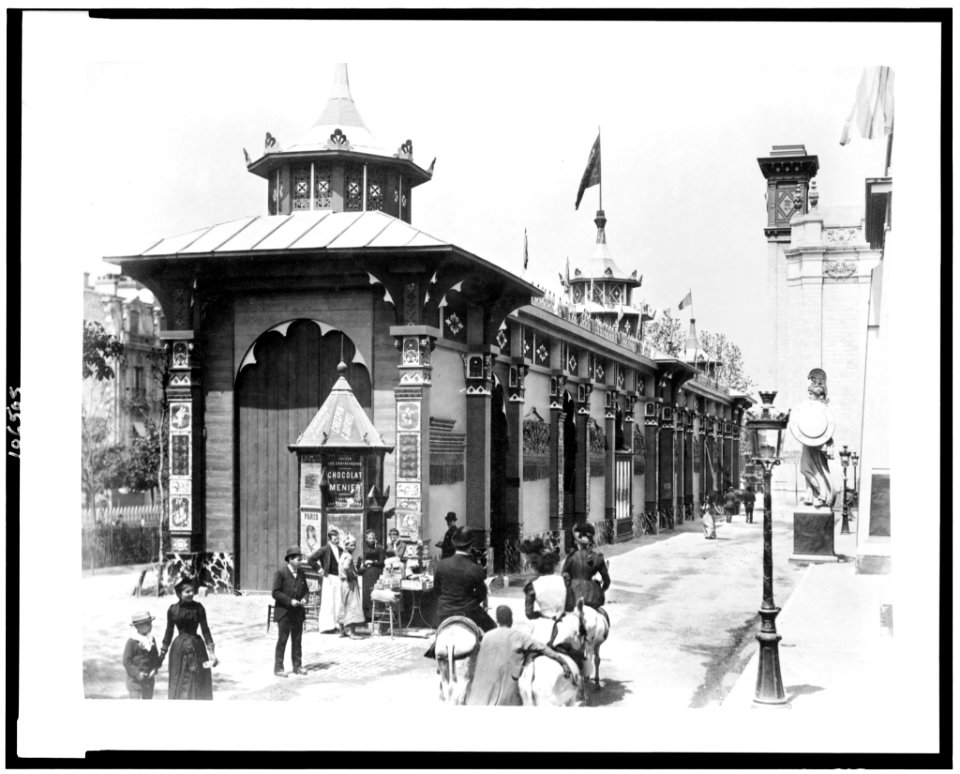 Pavilions of China and Greece, Paris Exposition, 1889 LCCN92520972