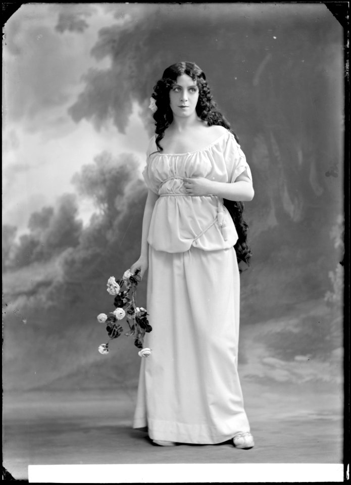 Pauline Brunius, rollporträtt - SMV - GB167