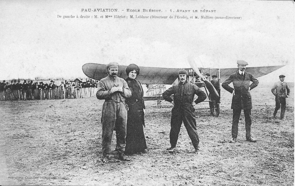 Pau-Aviation-École Blériot-Avant le départ