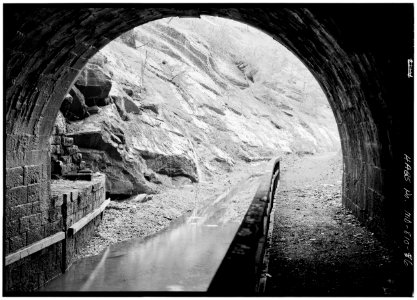 Paw Paw Tunnel on Chesapeake and Ohio Canal from HABS