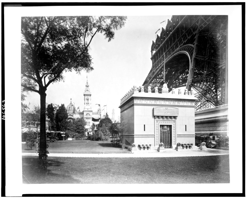 Pavilion of Ecuador, right, and the Pavilion of Brazil in background, Paris Exposition, 1889 LCCN92520883