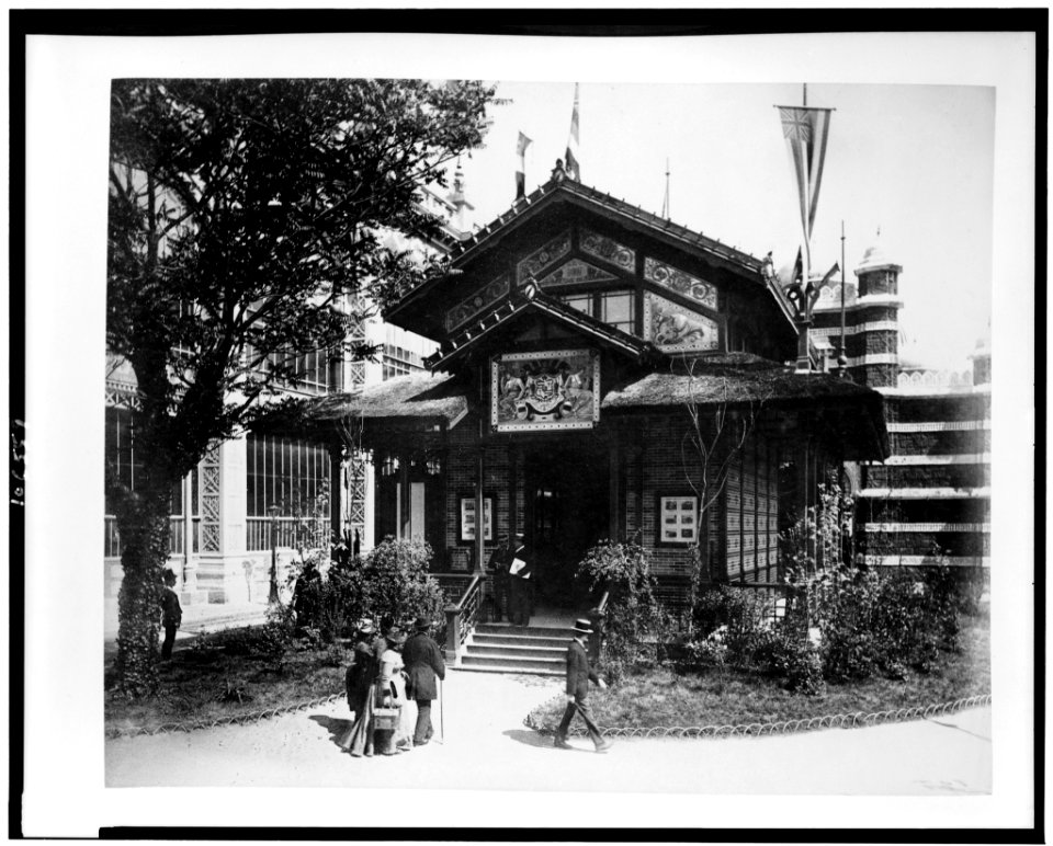 Pavilion of Hawaii, Paris Exposition, 1889 LCCN92520829