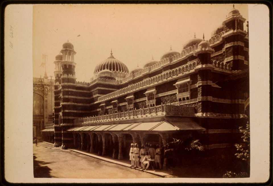 Pavilion of India, Paris Exposition, 1889 LCCN91722262