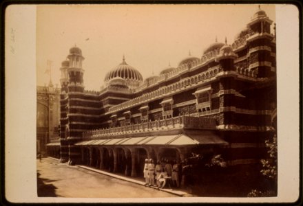 Pavilion of India, Paris Exposition, 1889 LCCN91722262