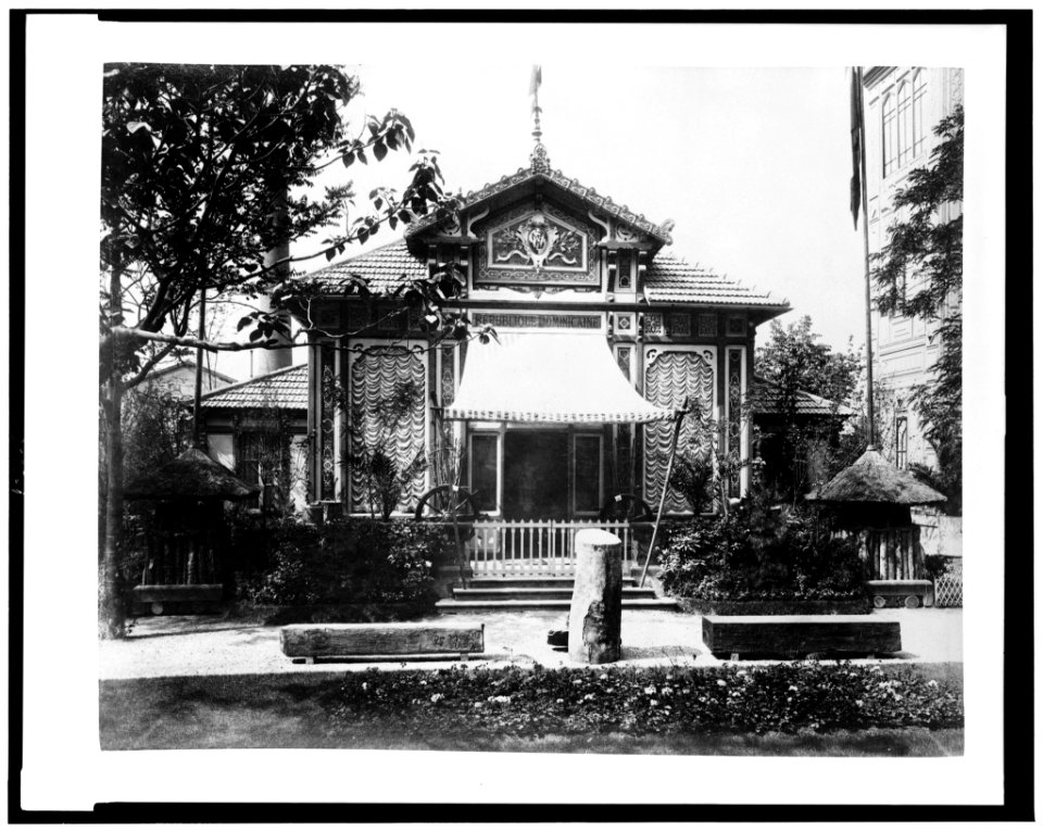 Pavilion of the Dominican Republic, Paris Exposition, 1889 LCCN92520822