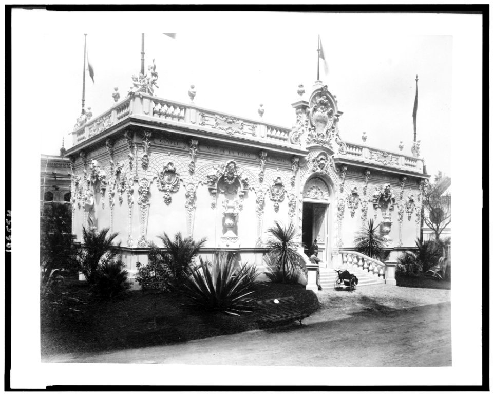 Pavilion of the Society of French Pastel Artists, Paris Exposition, 1889 LCCN92520673