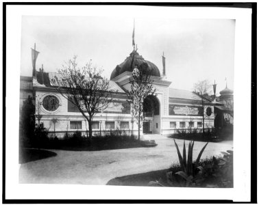 Pavilion of the Society of French Watercolorists, Paris Exposition, 1889 LCCN92520671