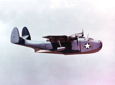 PBM-3 Mariner in flight 1942-43 photo