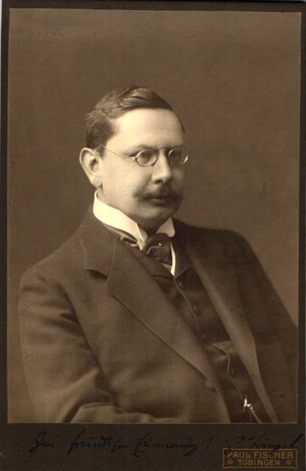 Paul Fischer - (Z. Friepel) Bürgerlicher Herr mit Brille