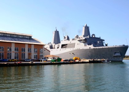 PCU Anchorage (LPD 23) visits Naval Station Guantanamo Bay. (8164157952)