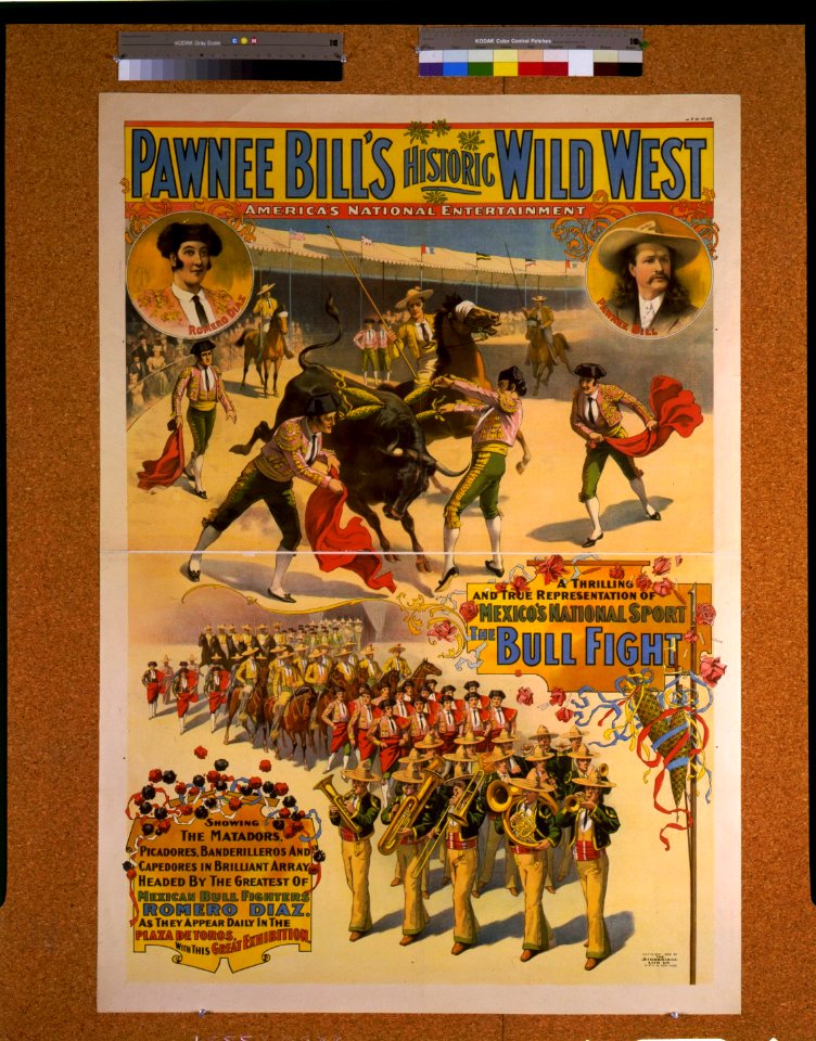 Pawnee Bill's historic wild west .. the bullfight ... LCCN94508278 photo