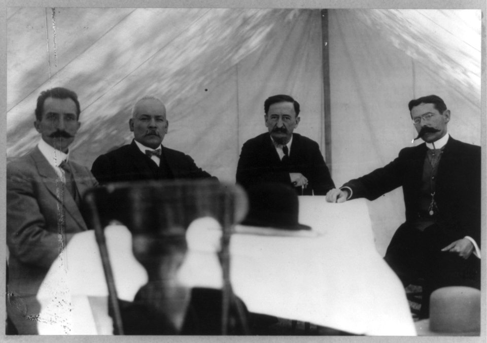 Peace commissioners - Mexican War- Pino Suarrez, Vasquez Gomex, Franciso Madero, Judge Carbajal LCCN2017645449