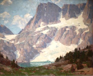 Mountain Lake by Edgar Alwin Payne, Phoenix Art Museum