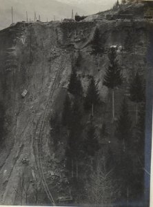 Peajo, Ital. Feldbahn. Material wird geborgen. (BildID 15668950)