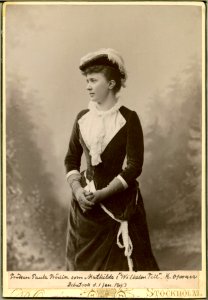 Paula Frödin, rollporträtt - SMV - H5 091