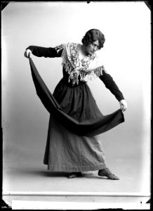 Paula Lizell in Låglandet at Kungliga Operan 1908 - SMV - GL122