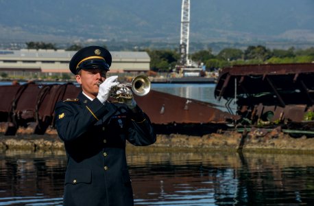 Pearl Harbor ceremony 150106-N-GI544-059