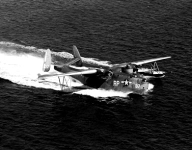 PBM-3D Mariner taxiing at NAS Pensacola 1944