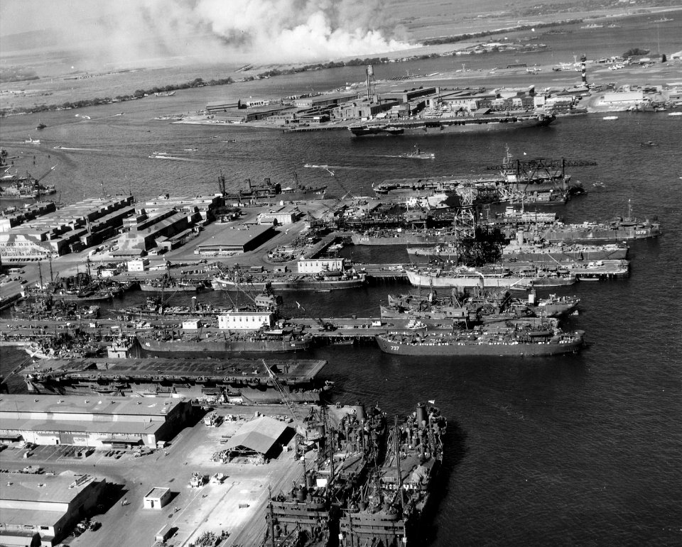 Pearl Harbor in January 1946