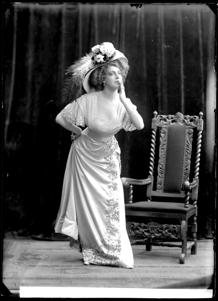 Pauline Brunius, rollporträtt - SMV - GB164