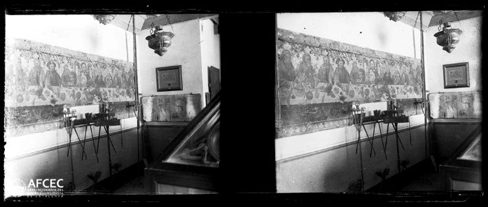 Peces d'art a l'interior del Museu Diocesà i Comarcal de Solsona (AFCEC GAUSACHS B 10043)