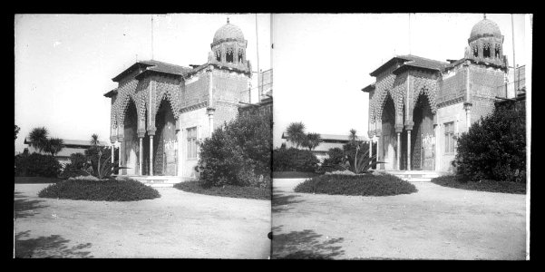 Pavelló d'estil àrab de l'Exposició Universal de 1888 al Parc de la Ciutadella