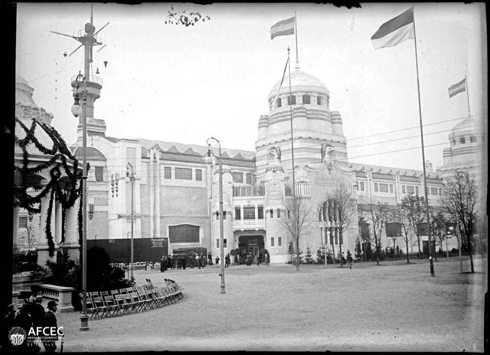 Pavelló Friedrich Krupp a l'exposició de Düsseldorf del 1902 photo