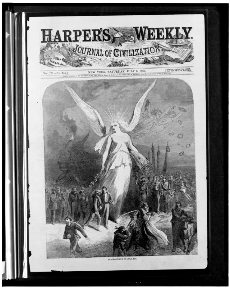 Peace-Fourth of July, 1865 LCCN96500529