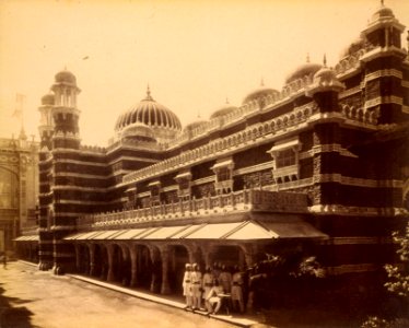 Pavilion of India, Paris Exposition, 1889 photo