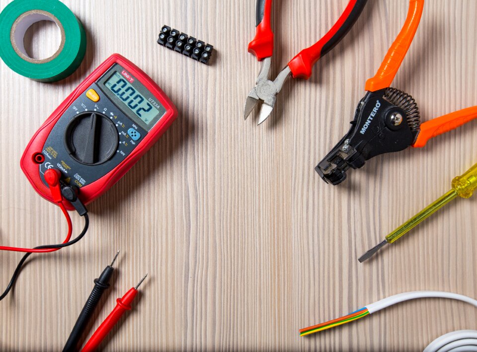 Electrician tester duct tape