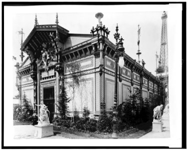 Pavilion of the City of Paris, Paris Exposition, 1889 LCCN92520672