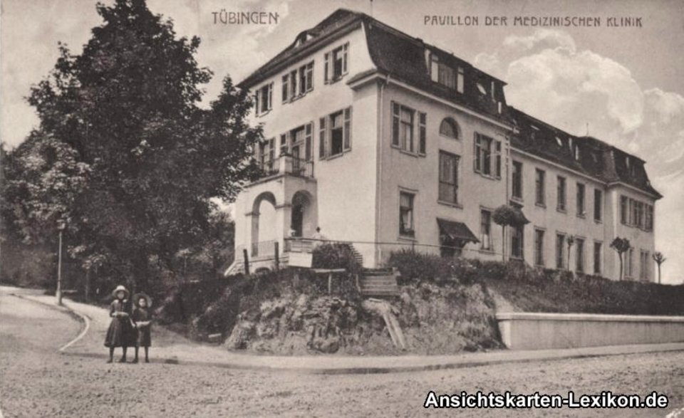 Pavillon der Medizinischen Klinik (AK 51208 H Sting 1920)