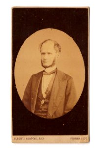 Pedro Francisco de Paula C. de Albuquerque -visconde de Camaragibe, prof.da Faculdade de Direito do Recife-. (Col. Francisco Rodrigues; FR-2376)