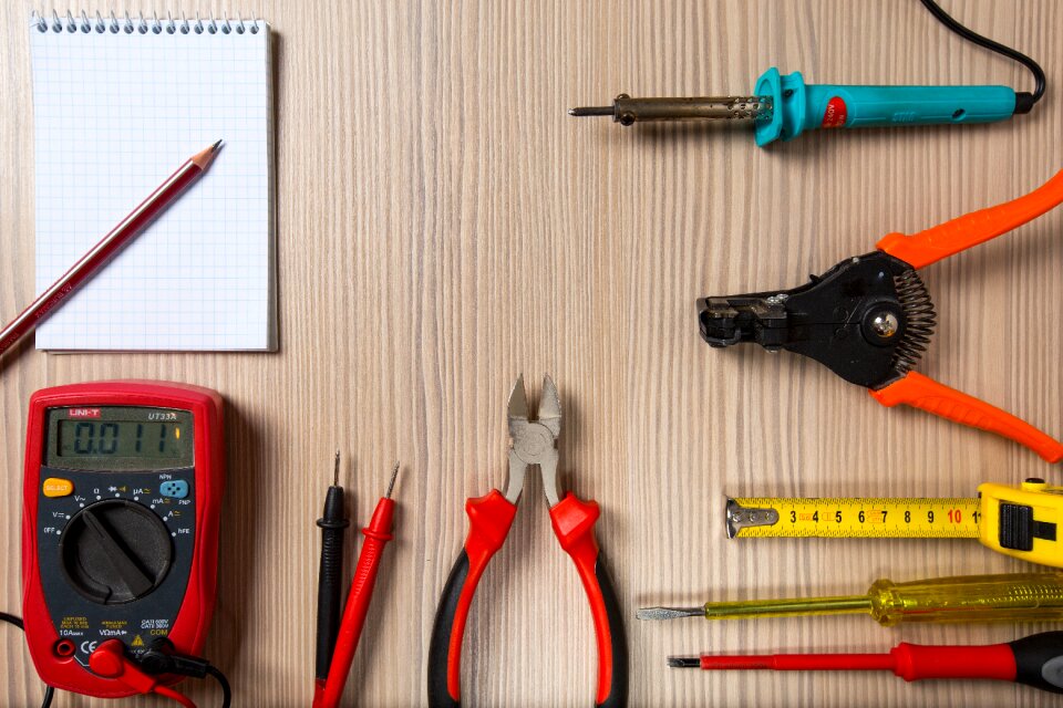 Soldering iron repair work