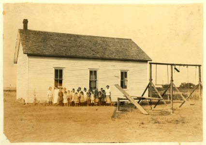 Pecan School -60; Miss Aurell, Teacher. Opened September 4th-8 months term. 22 present to-day; should be 50. Cotton picking chief cause of absence. Enrollment 30, average attendance 25; last LOC nclc.00614