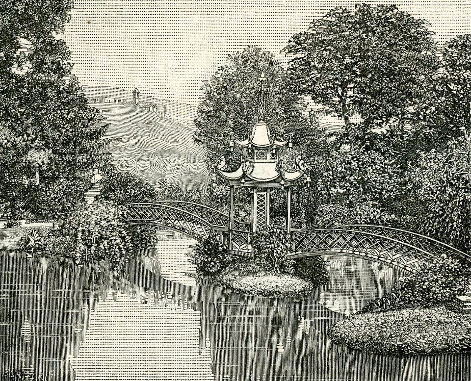 Pegli villa Pallavicini il Ponte Chinese